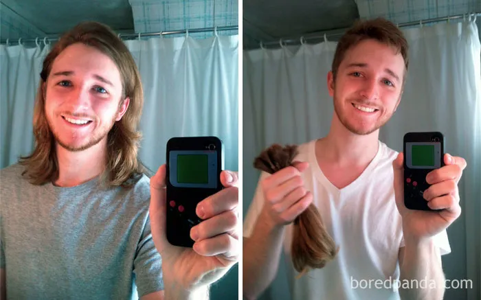 He donado mi pelo