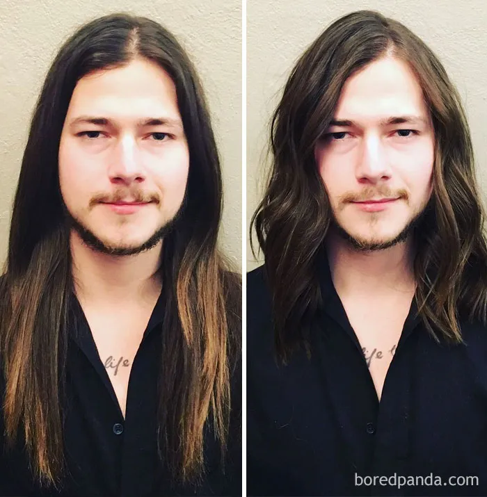 When His Hair Looks Better Than Yours