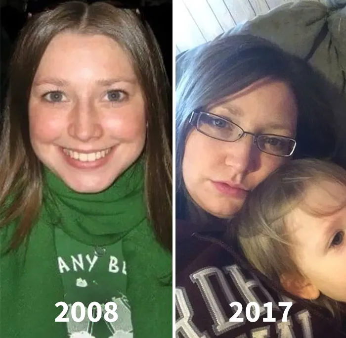Got Todlerred: Parents Are Sharing Photos Of Them Before And After Having Kids, And The Difference Is Too Real