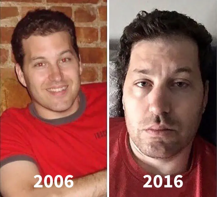Got Todlerred: Parents Are Sharing Photos Of Them Before And After Having Kids, And The Difference Is Too Real