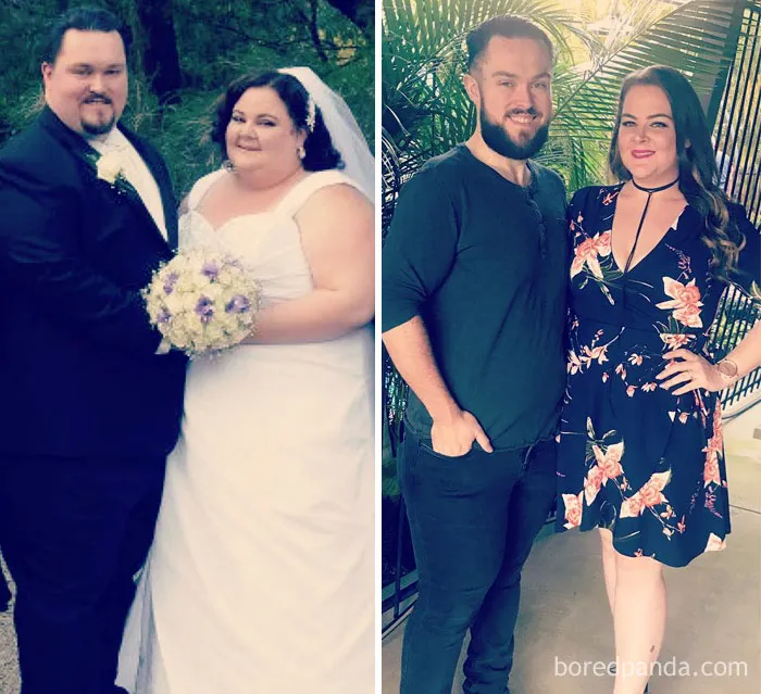 Entre los 2 hemos perdido 177 kilos y aún no hemos terminado