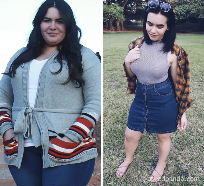 45 kilos menos en 1 año