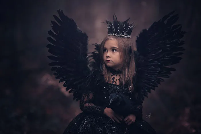 I Did A Photoshoot Series Called "Nevermore" Based On The Poem "The Raven" By Edgar Allen Poe For The Season Of Halloween.