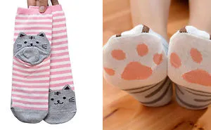 These Socks Will Turn Your Feet Into Cats