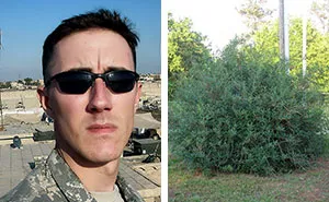 Veteran About To Commit Suicide Goes To Smoke His Last Cigarette, But Then He Hears Something In Bushes