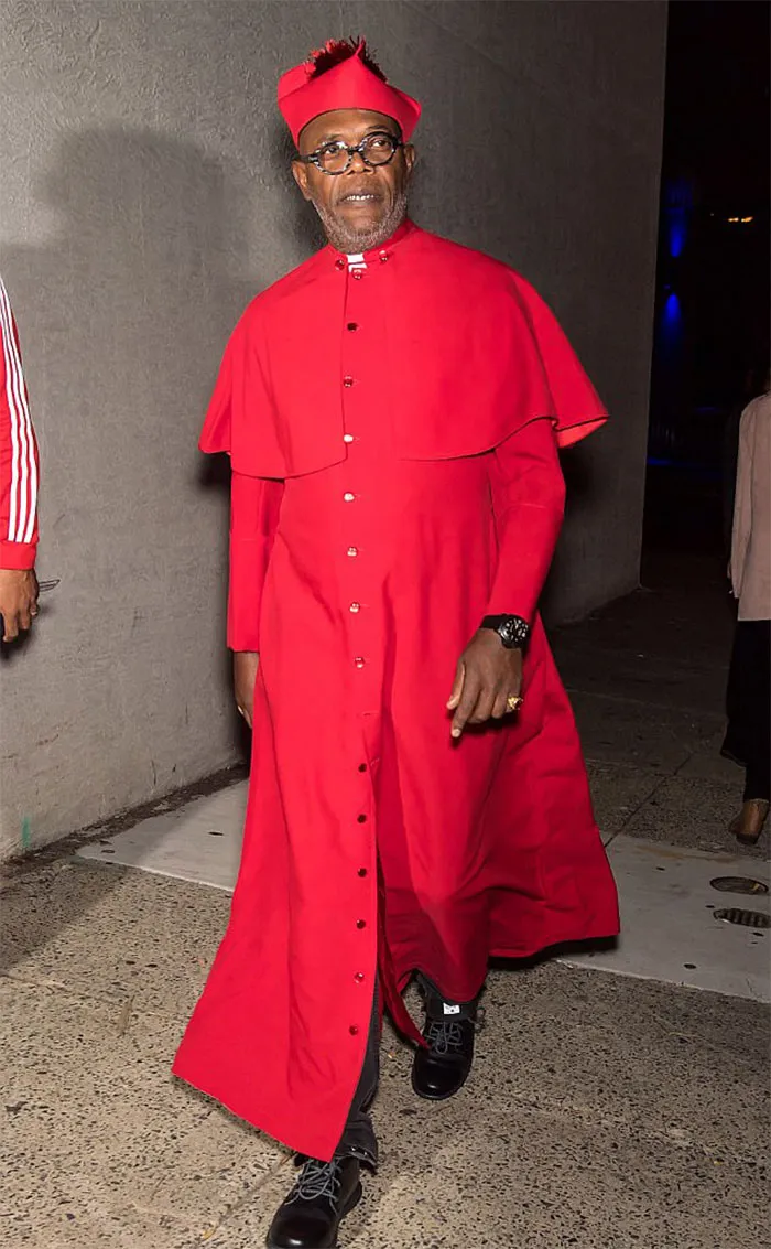 Samuel L. Jackson As A Cardinal