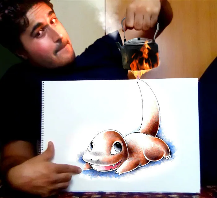 I'm A Pharmacist And I Like To Combine Drawings With Real Life To Make Other People Smile