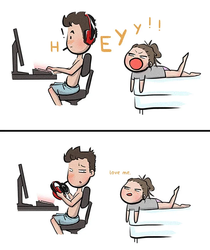 15 Brutally Honest Comics Reveal What Happens When You Get Too Comfortable In Your Relationship