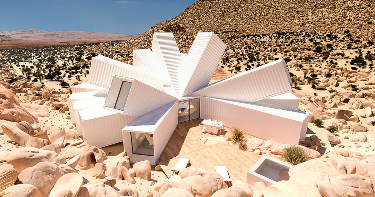Este arquitecto diseñó una casa usando contenedores de carga, y es tan genial por dentro como por fuera