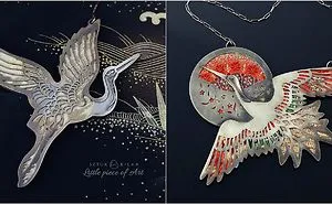 How Did I Change Japanese Kimonos Into Jewelry? (30 Pics + Movie)