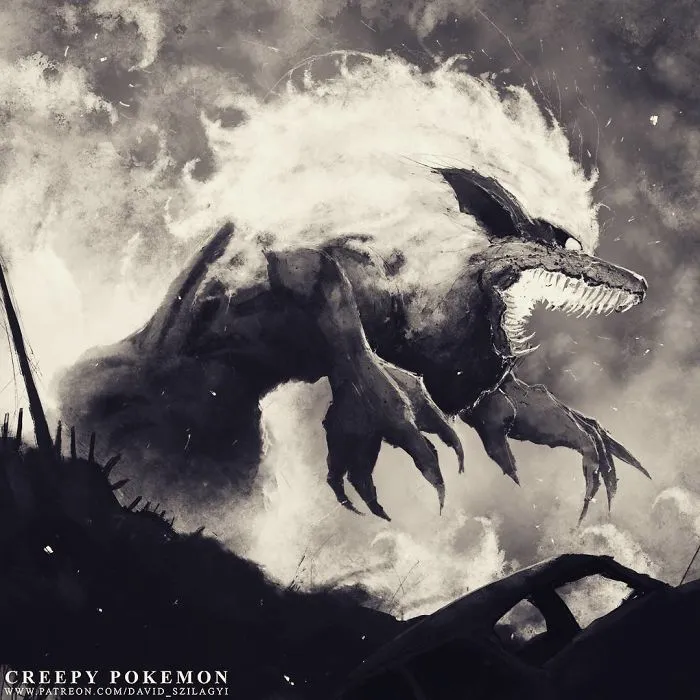 This Artist Reimagined 101 Pokémon Characters As Monsters, And They’re Terrifying