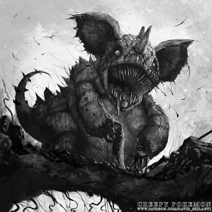 This Artist Reimagined 101 Pokémon Characters As Monsters, And They’re Terrifying