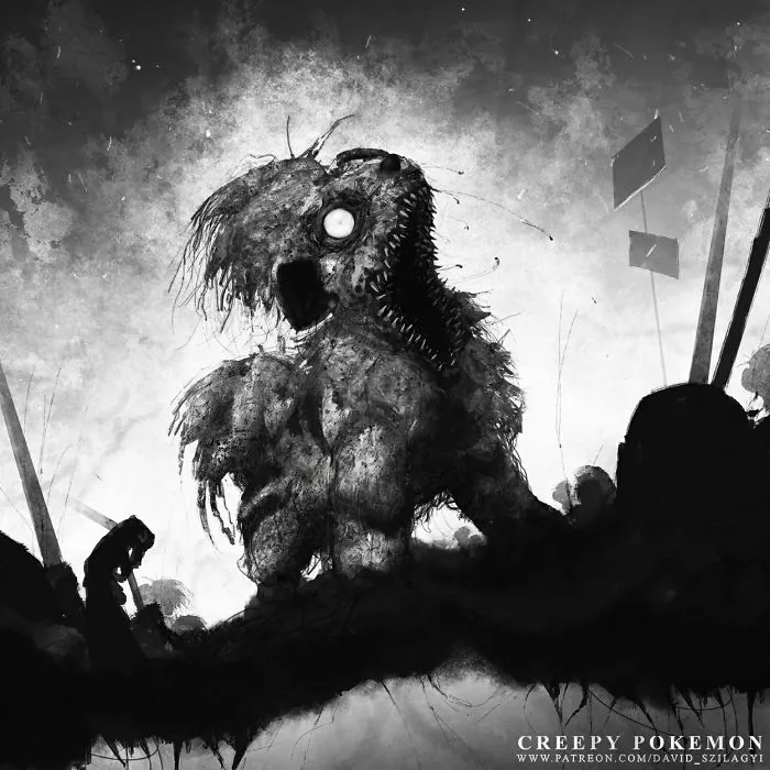 This Artist Reimagined 101 Pokémon Characters As Monsters, And They’re Terrifying