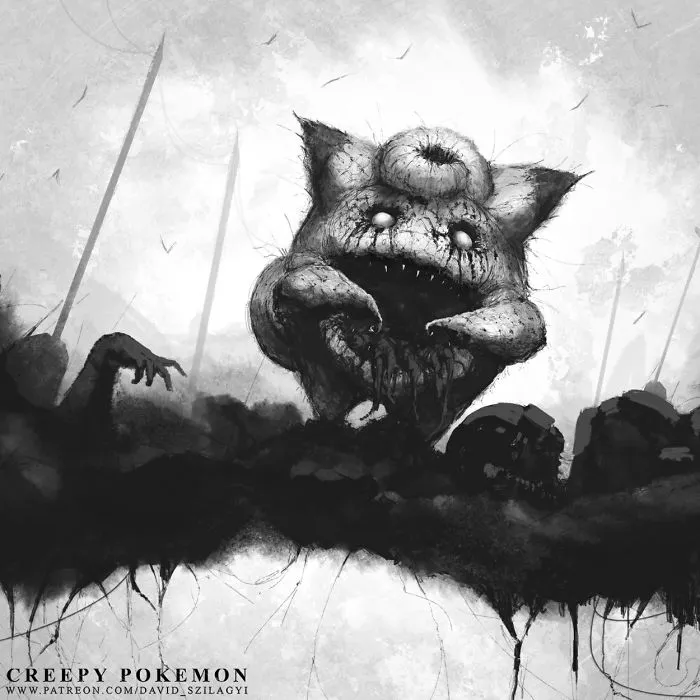 This Artist Reimagined 101 Pokémon Characters As Monsters, And They’re Terrifying