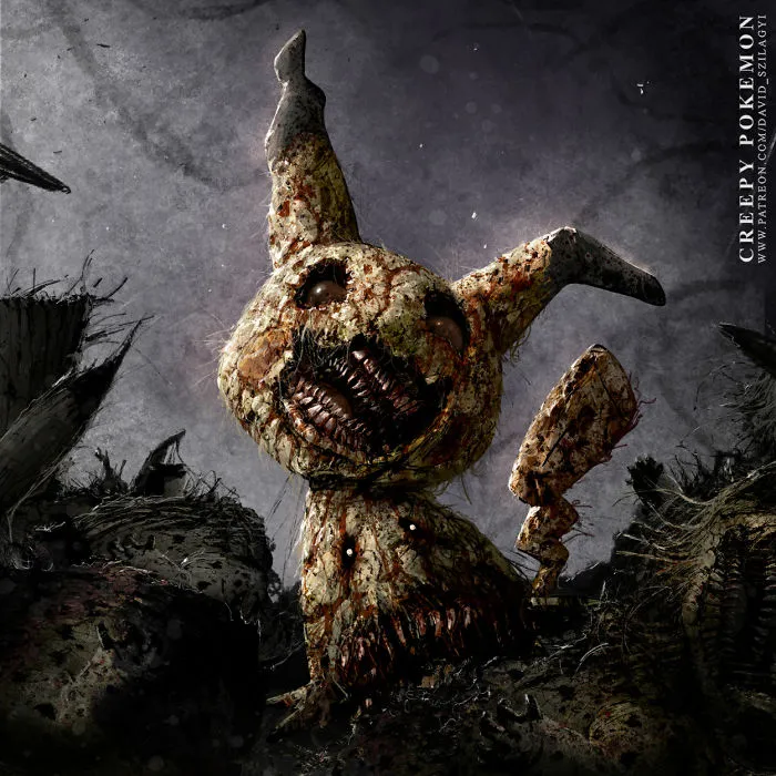 This Artist Reimagined 101 Pokémon Characters As Monsters, And They’re Terrifying