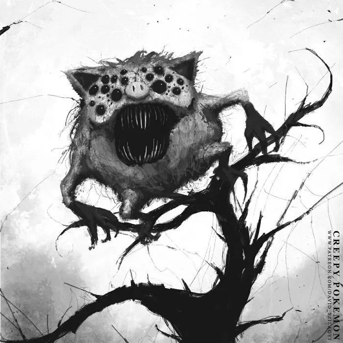 This Artist Reimagined 101 Pokémon Characters As Monsters, And They’re Terrifying