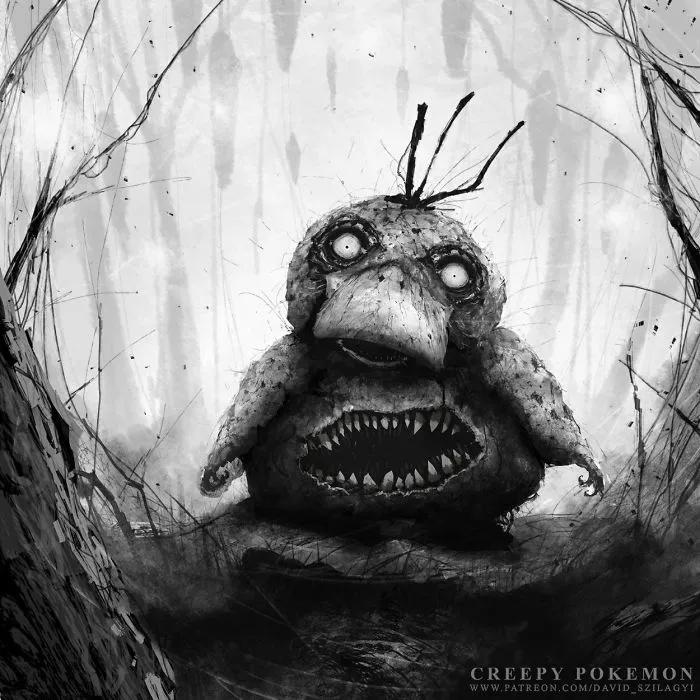 This Artist Reimagined 101 Pokémon Characters As Monsters, And They’re Terrifying