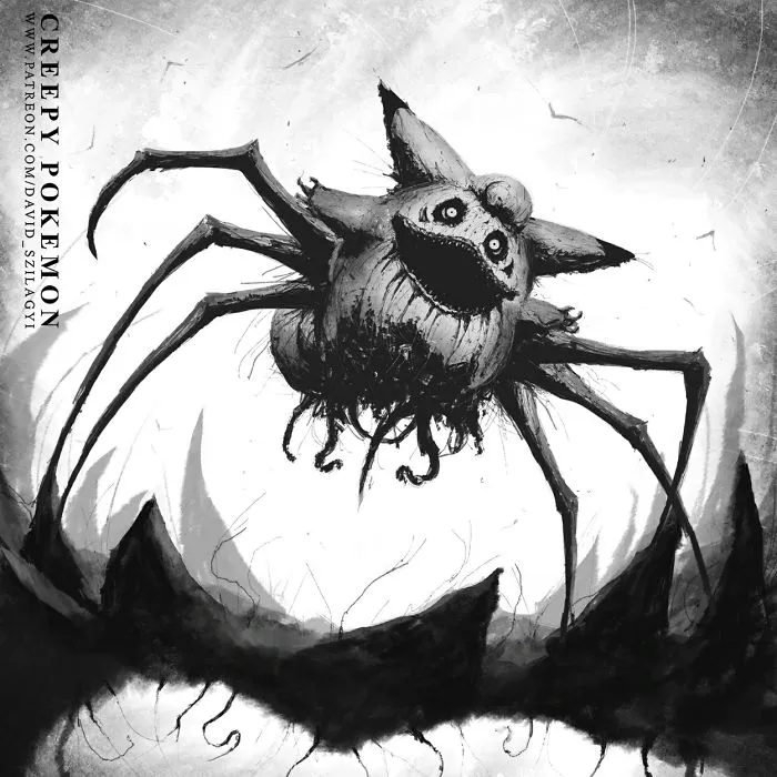 This Artist Reimagined 101 Pokémon Characters As Monsters, And They’re Terrifying