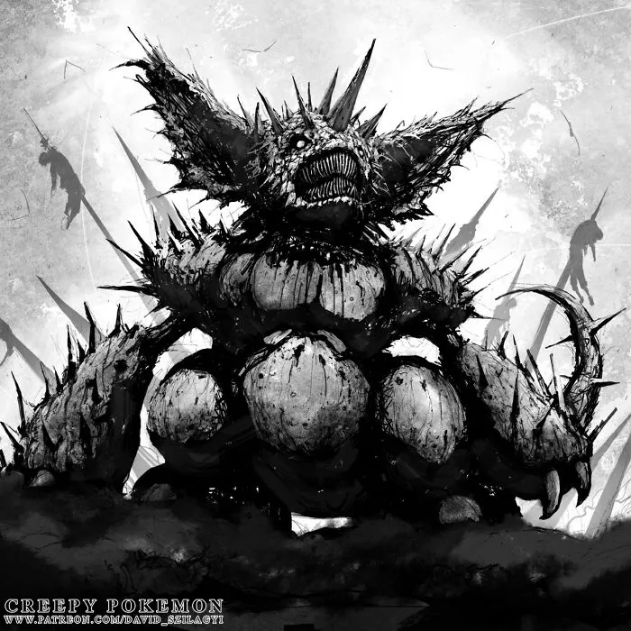This Artist Reimagined 101 Pokémon Characters As Monsters, And They’re Terrifying