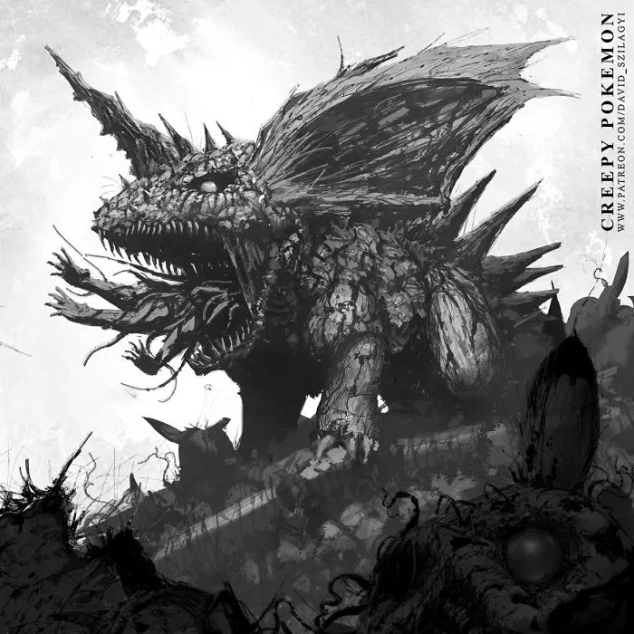 This Artist Reimagined 101 Pokémon Characters As Monsters, And They’re Terrifying