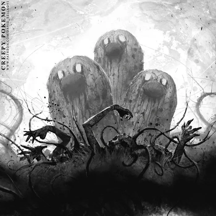 This Artist Reimagined 101 Pokémon Characters As Monsters, And They’re Terrifying