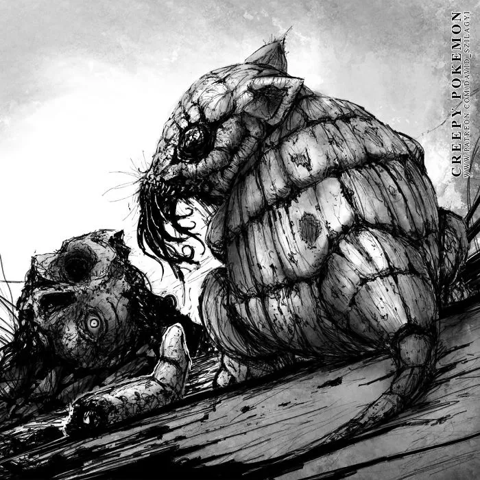 This Artist Reimagined 101 Pokémon Characters As Monsters, And They’re Terrifying