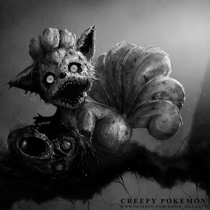 This Artist Reimagined 101 Pokémon Characters As Monsters, And They’re Terrifying