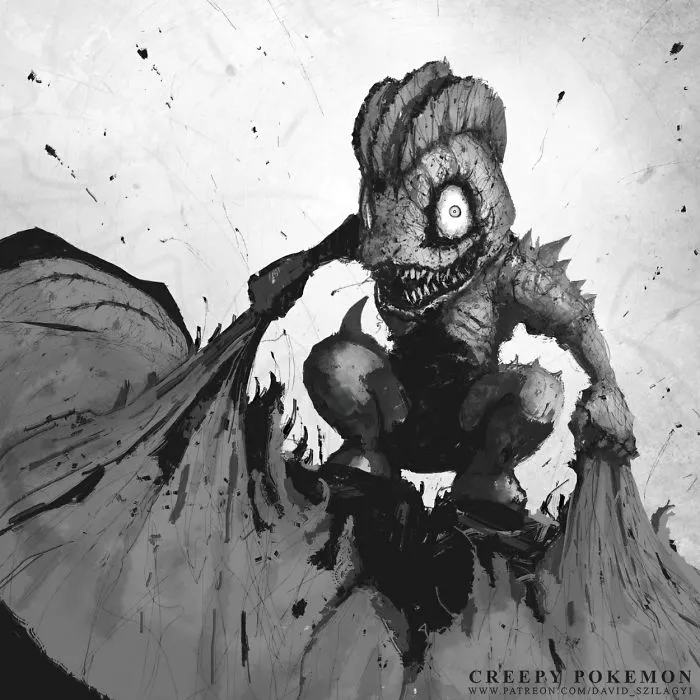 This Artist Reimagined 101 Pokémon Characters As Monsters, And They’re Terrifying