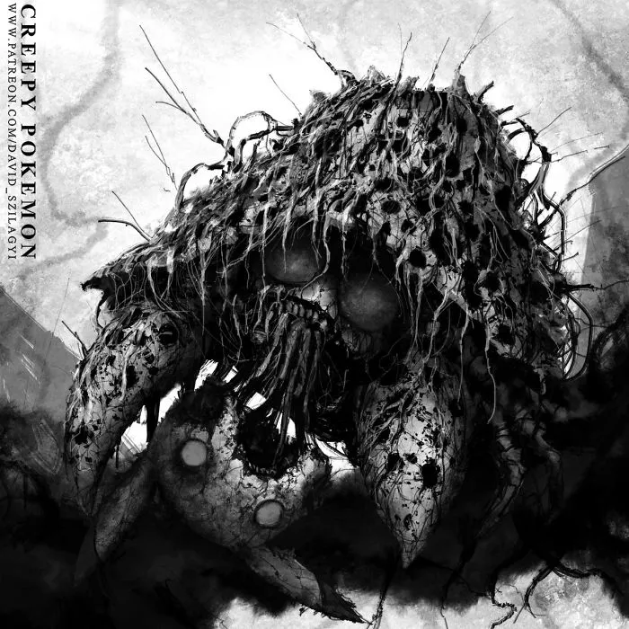 This Artist Reimagined 101 Pokémon Characters As Monsters, And They’re Terrifying