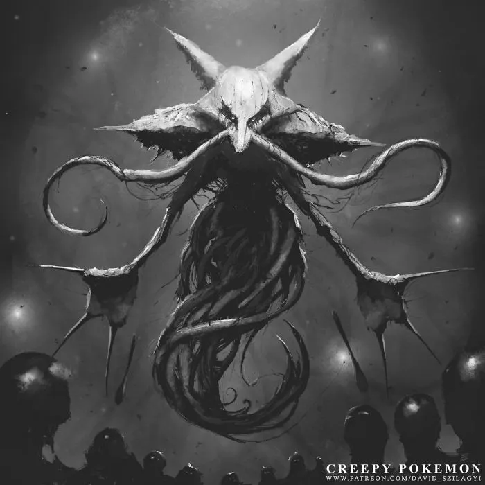 This Artist Reimagined 101 Pokémon Characters As Monsters, And They’re Terrifying