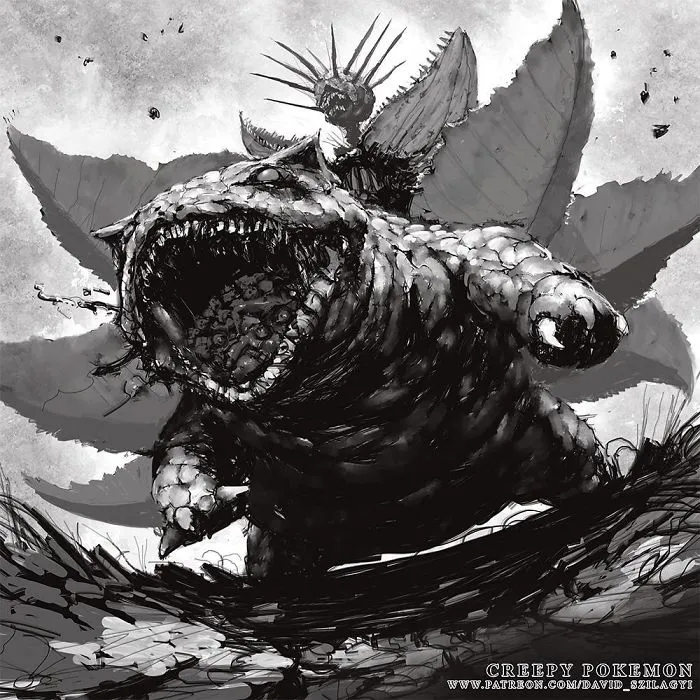 This Artist Reimagined 101 Pokémon Characters As Monsters, And They’re Terrifying