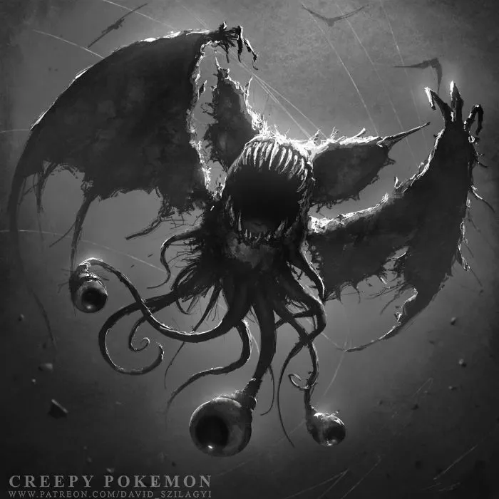 This Artist Reimagined 101 Pokémon Characters As Monsters, And They’re Terrifying