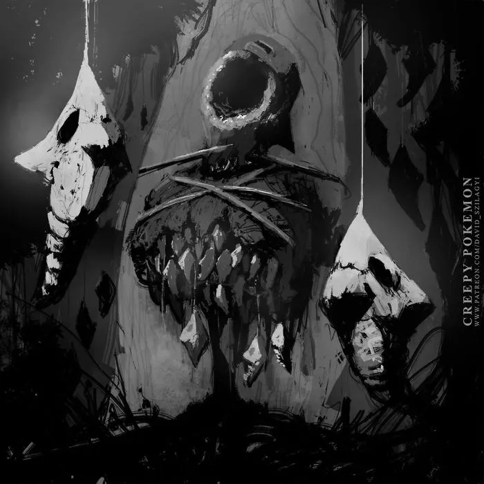 This Artist Reimagined 101 Pokémon Characters As Monsters, And They’re Terrifying