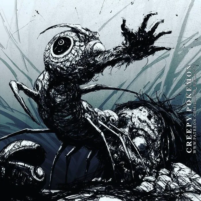 This Artist Reimagined 101 Pokémon Characters As Monsters, And They’re Terrifying