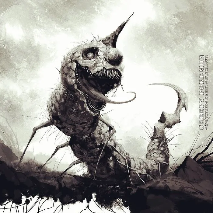 This Artist Reimagined 101 Pokémon Characters As Monsters, And They’re Terrifying