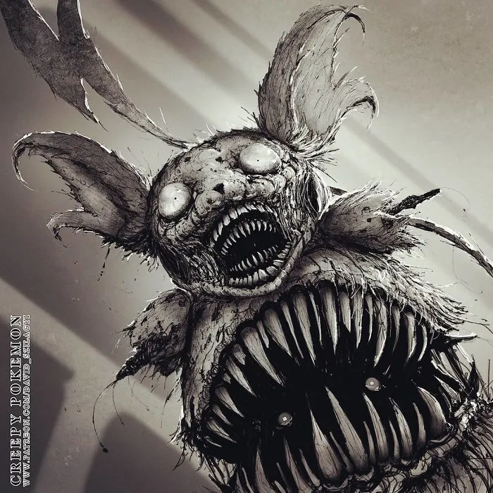 This Artist Reimagined 101 Pokémon Characters As Monsters, And They’re Terrifying