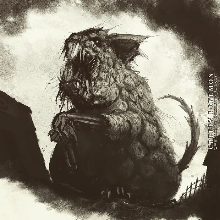 This Artist Reimagined 101 Pokémon Characters As Monsters, And They’re Terrifying