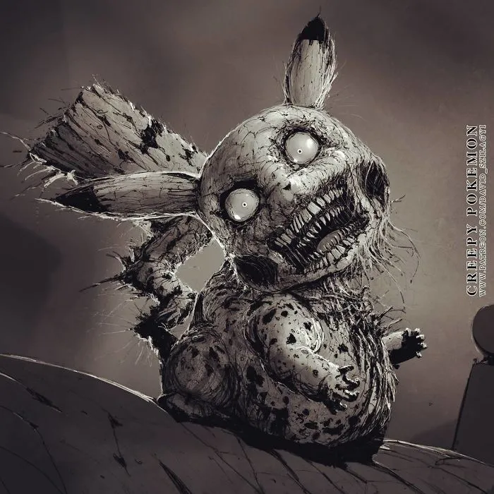 This Artist Reimagined 101 Pokémon Characters As Monsters, And They’re Terrifying