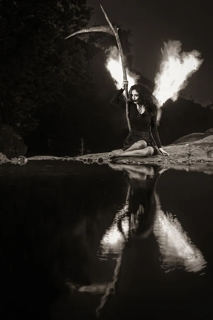 I Created Two Halloween Style Photos Without Photoshop!!