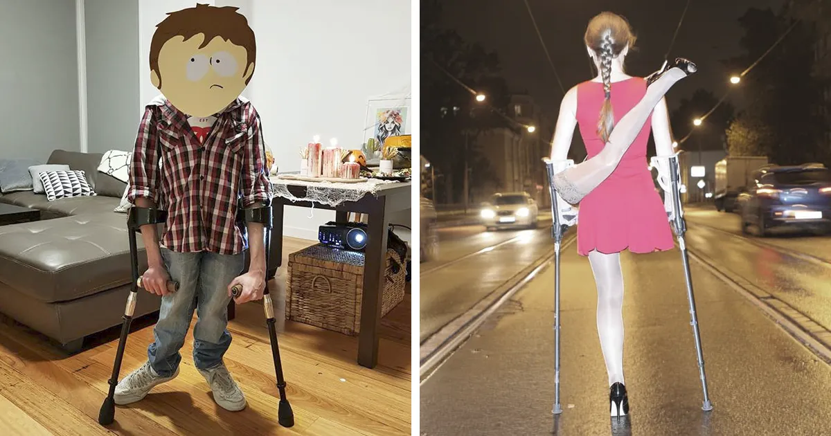 10+ Personas con discapacidades que triunfaron en Halloween gracias a su sentido del humor