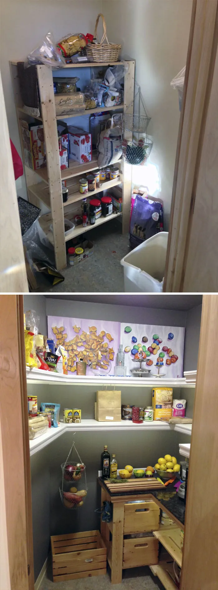 Renovated The Pantry While My Girlfriend Was Away For A Long Weekend