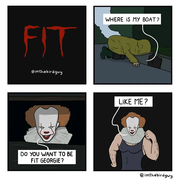 I Illustrated What Would Happen If Movies/ Tv Shows Were Made Nowadays Or In Real Life
