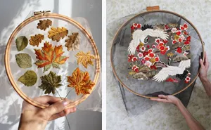 Embroidery Artist Makes Her Designs ‘Float’ In Mid-Air By Using Tulle