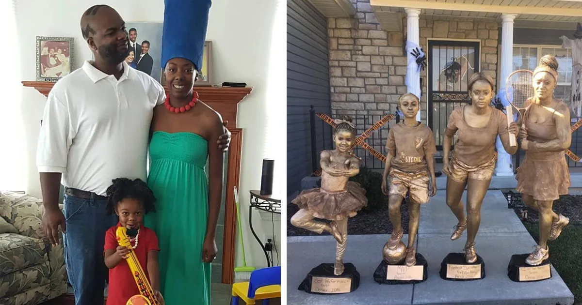 10+ Familias que triunfaron con sus disfraces de Halloween