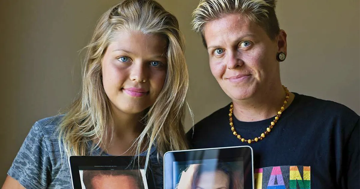 Cuando su hija resultó ser transgénero, su padre decidió anunciar que también lo era 3 años después