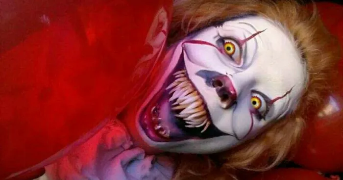 Self-Taught Makeup Artist Creates A Gender-Bent "Penny"Wise Look