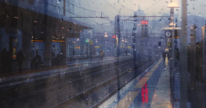 Raindrop Blues Project: I Create Wet Pictures To Dip The Viewer In A Sort Of Oneiric Reality