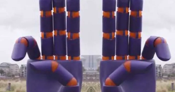 We Created A 12ft Talking Hand To Raise Awareness Of Rheumatoid Arthritis