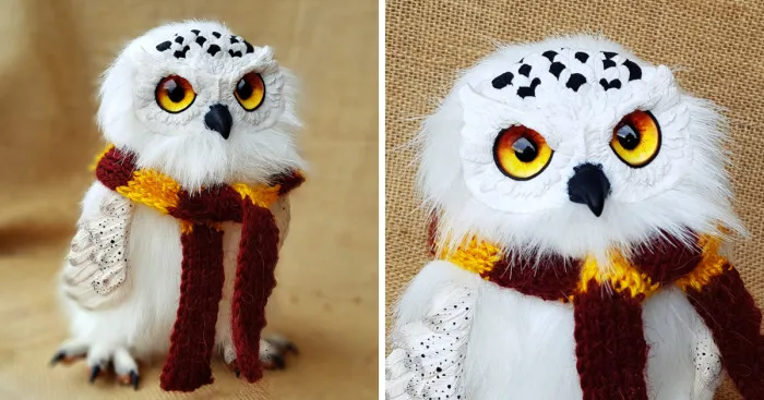 We Create Hedwig From The Movie “harry Potter”