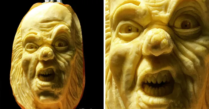 Epic Time Lapse Video Of 3d Pumpkin Carving
